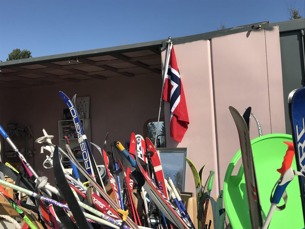 norsk flagg og ombruk