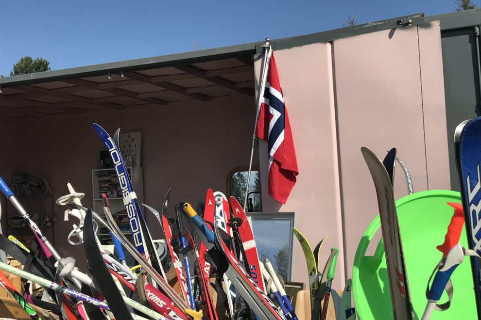 norsk flagg og ombruk