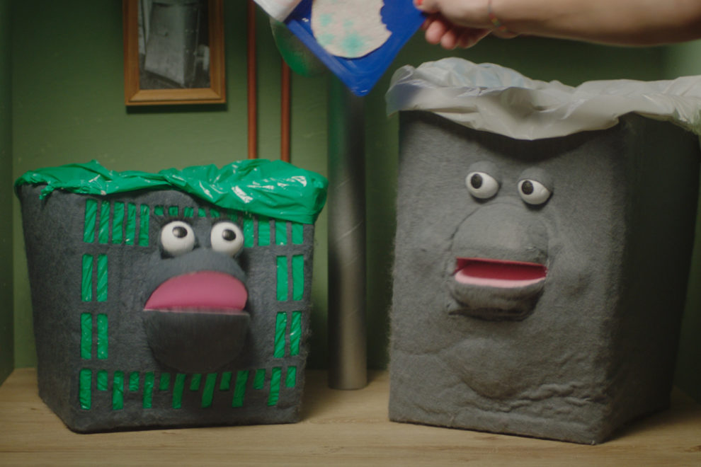 Plastemballasje med servelat