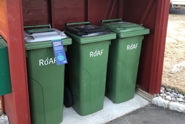 tre på rad under tak