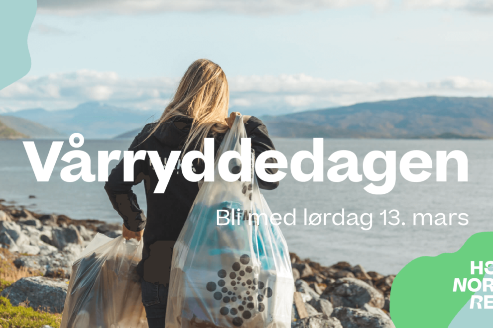 Vårryddedagen arrangeres lørdag 13. mars av Hold Norge Rent