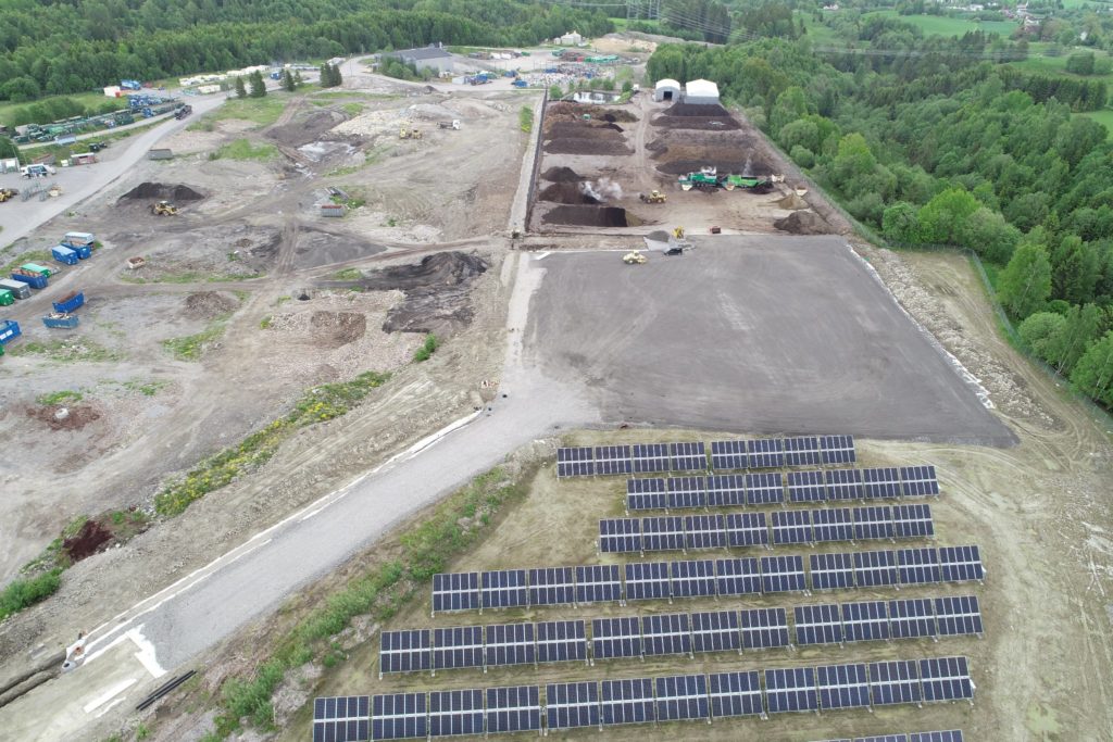 Nytt hageavfallsmottak hos ROAF