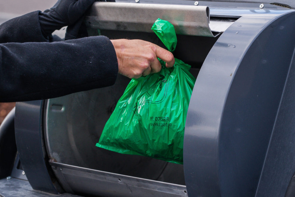 Matavfall i avfallsbrønn