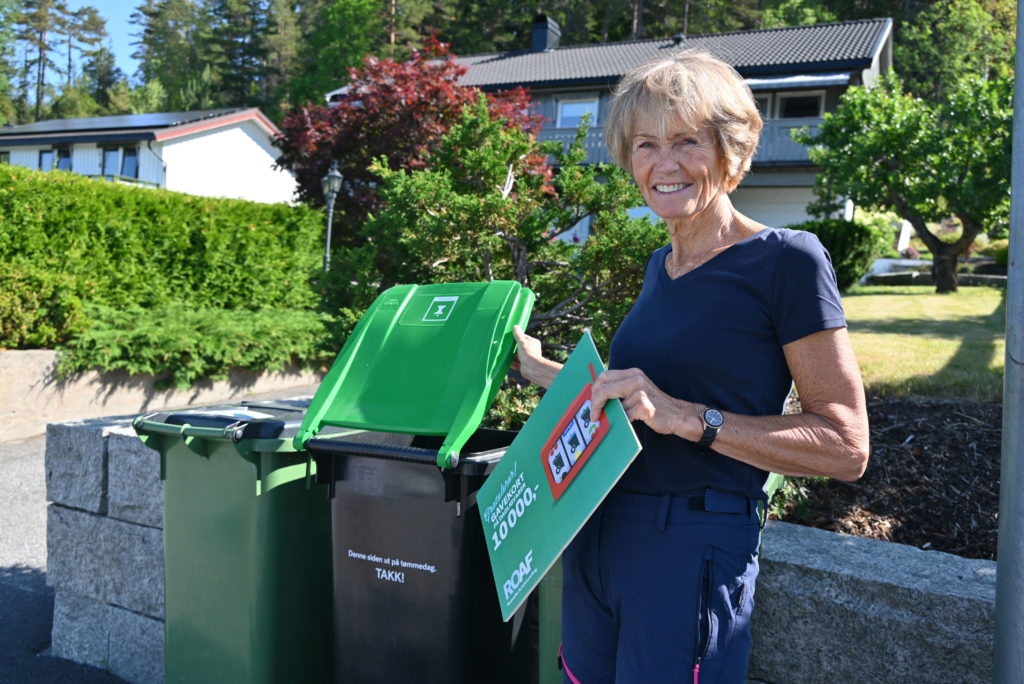 Vinneren av beholderlotteriet i Enebakk